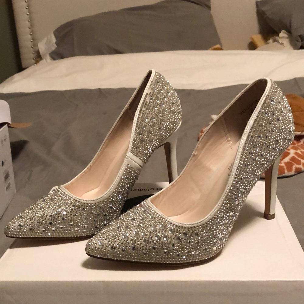 David’s Bridal heels